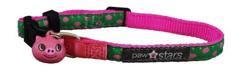 Apple ribbon cat collar