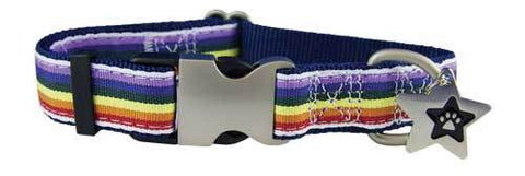 Rainbow Ribbon Collar