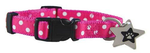 Bella ribbon puppy collar